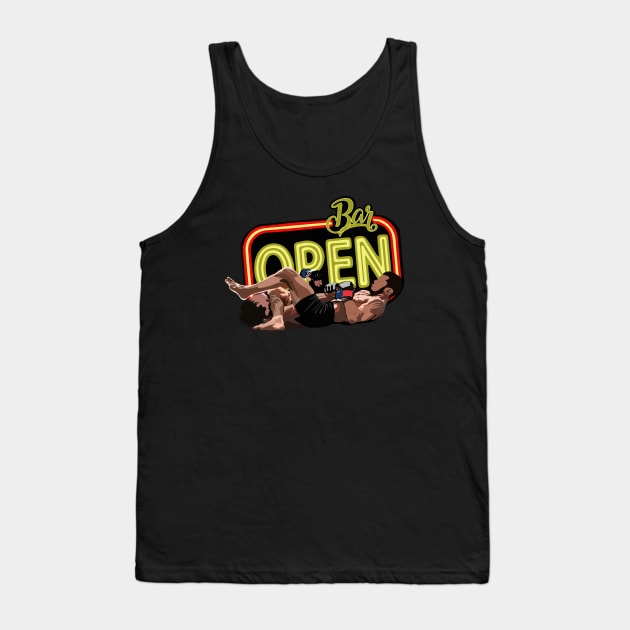 MMA - Arm Bar - Open Bar Awesome and Punny Tank Top by WaltTheAdobeGuy